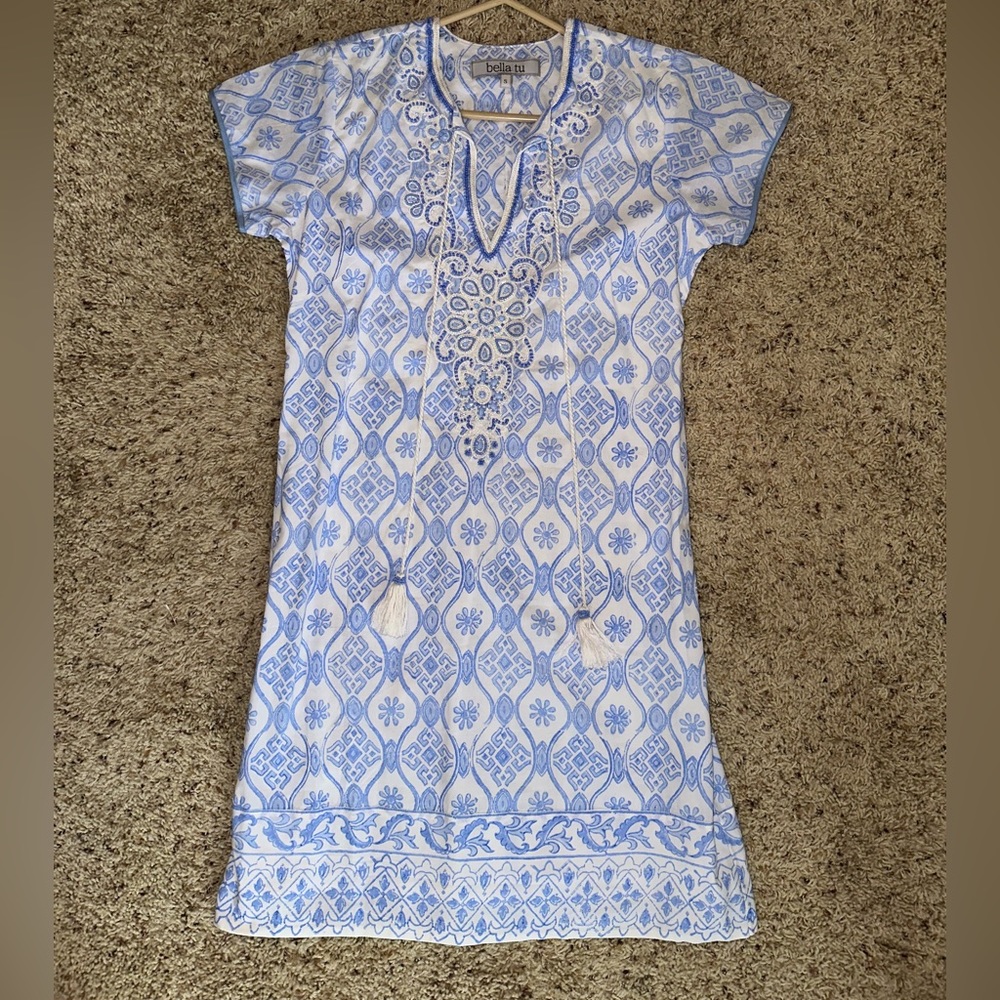 Bella Tu “Amanda 37” Cap Sleeve Dress” View 4